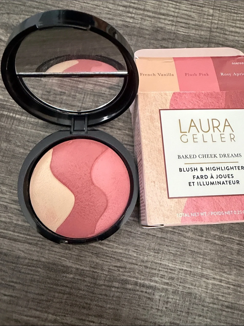 Laura Geller Baked Cheek Dreams Blush & Highlighter Palette -